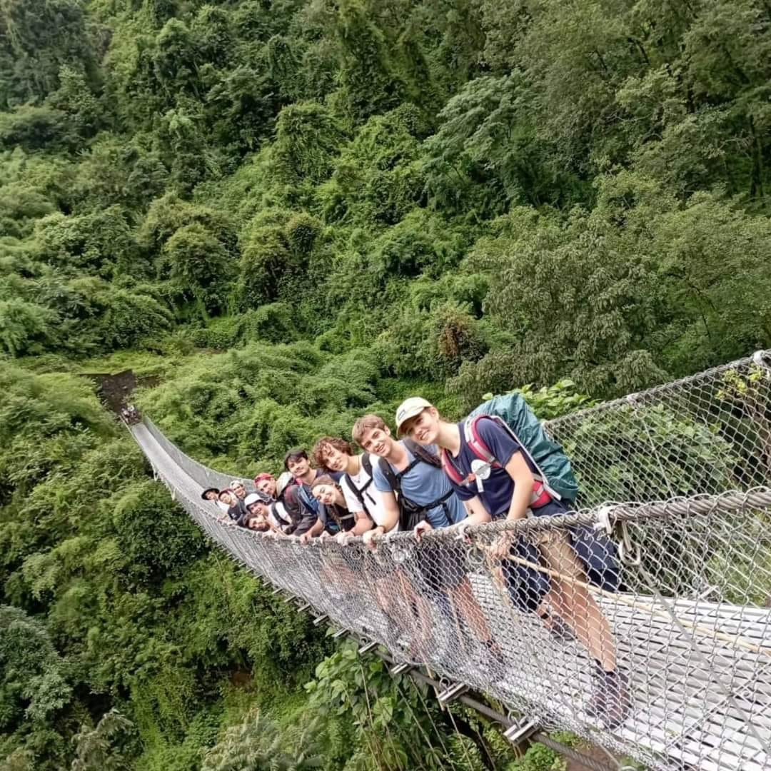 hiking in Nepal